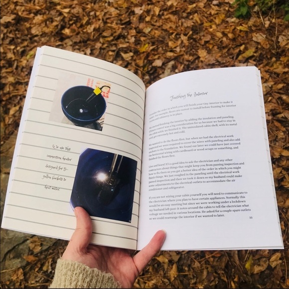 Tiny Budget Tiny Cabin Book Signed by Author Amanda Boggs How To Tiny Home - Picture 2 of 12